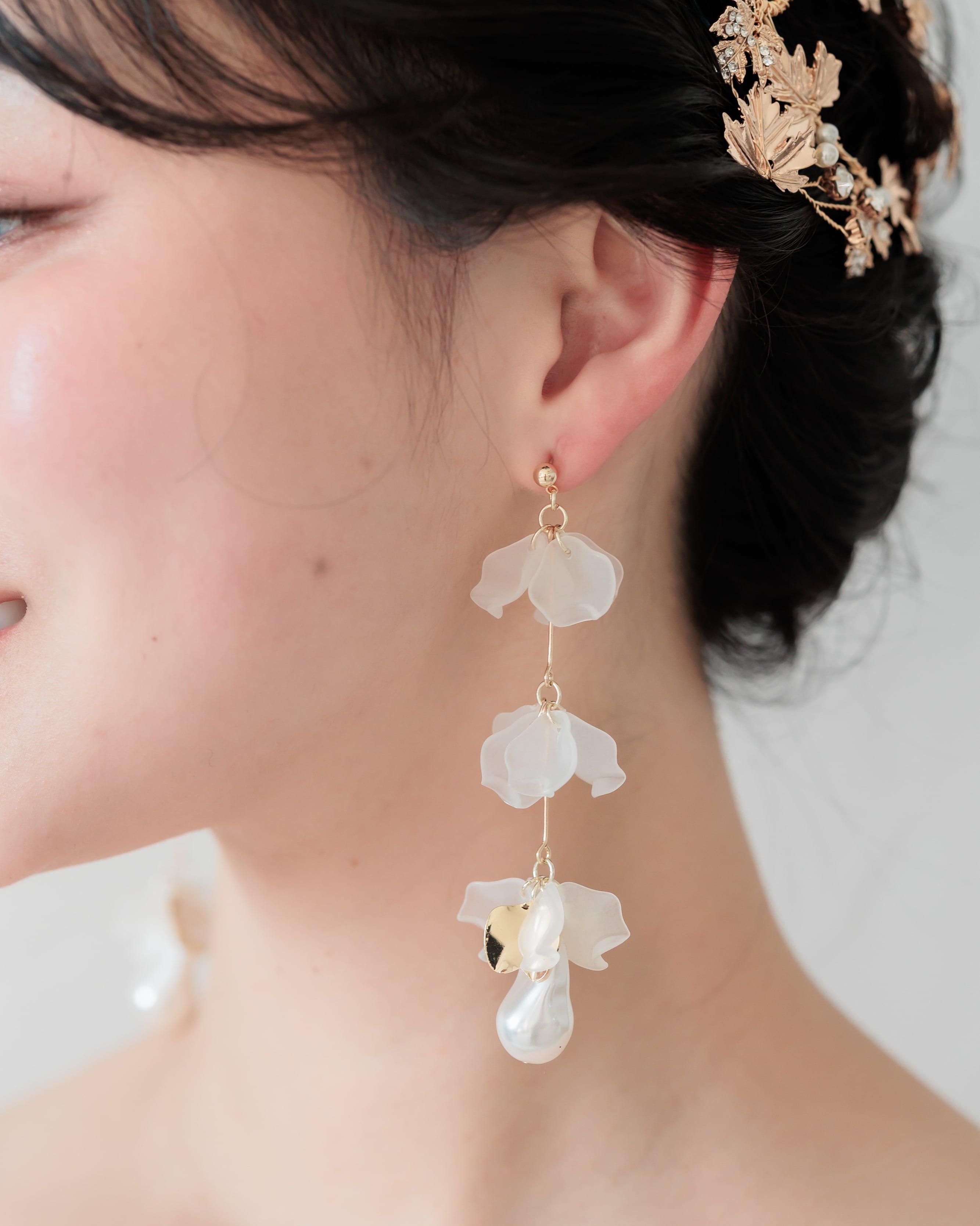 ブライダルピアス/イヤリング【AE2510-18】