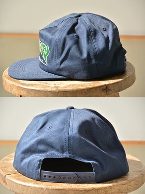 THRASHER(スラッシャー)OUTLINED SNAPBACK CAP(3131369)NAVY