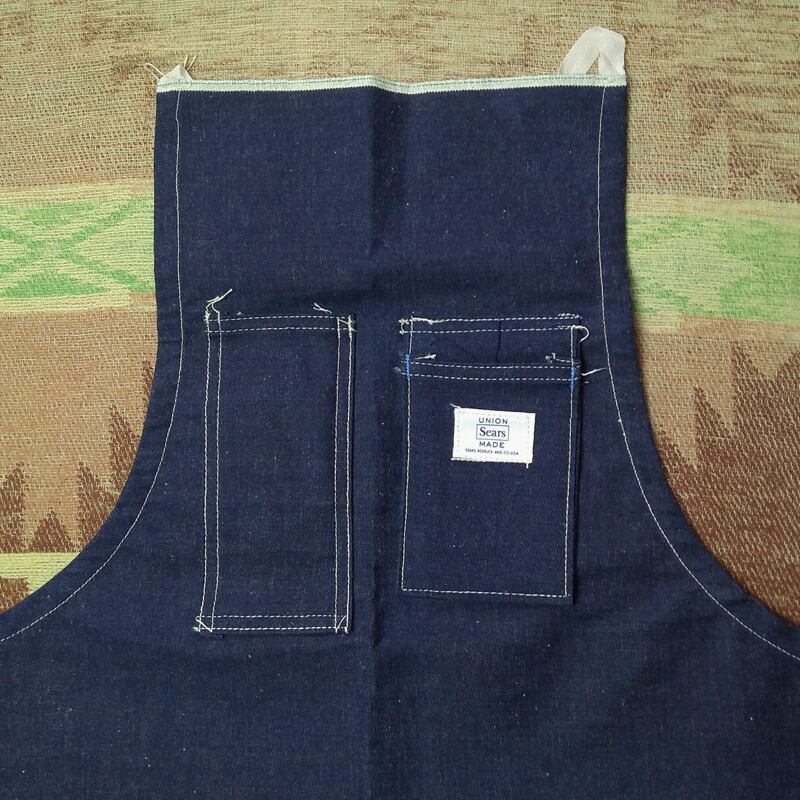 sears vintage apron