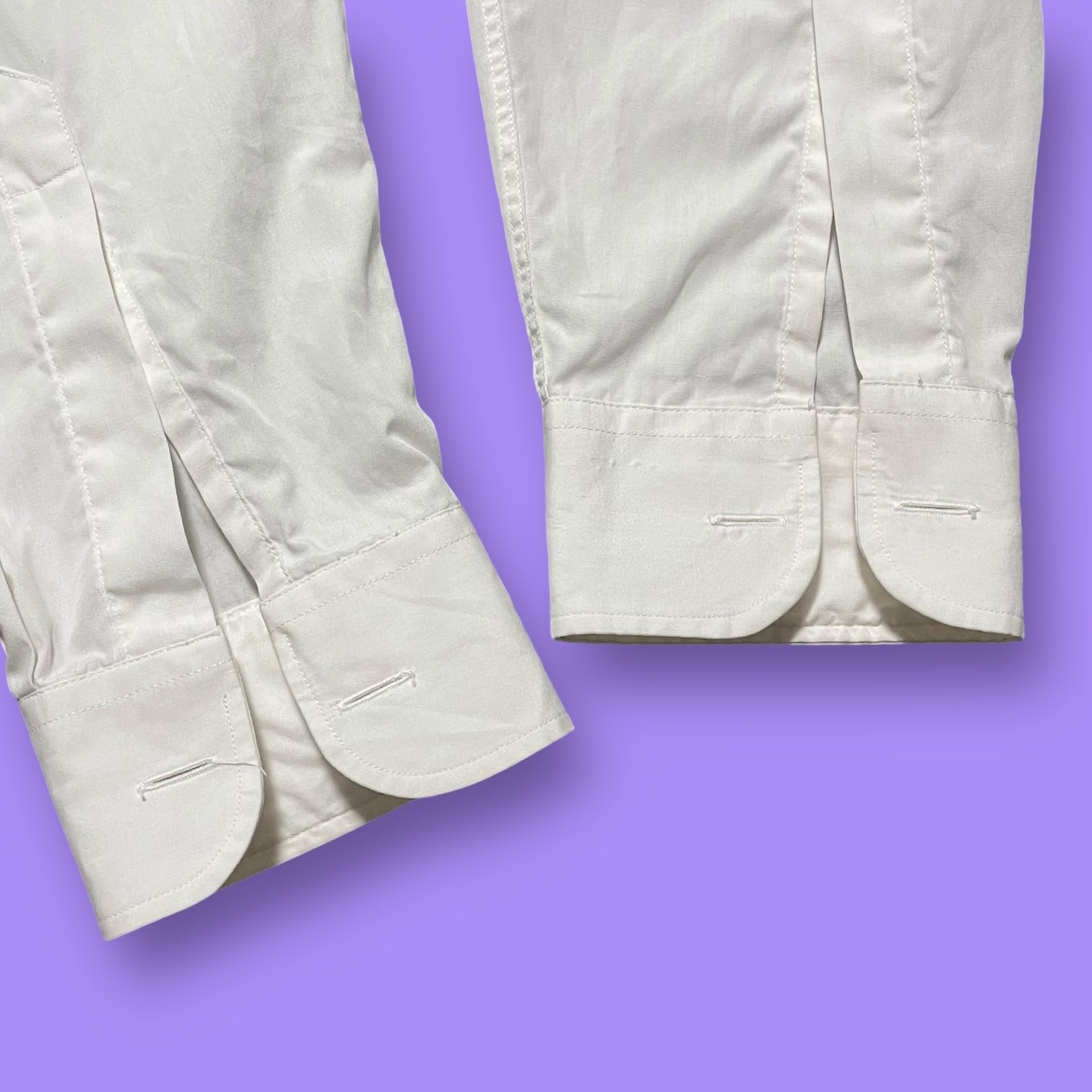 charvet レギュラーカラーシャツ パープル サイズ43 美品 charvet レギュラーカラーシャツ パープル サイズ43 美品