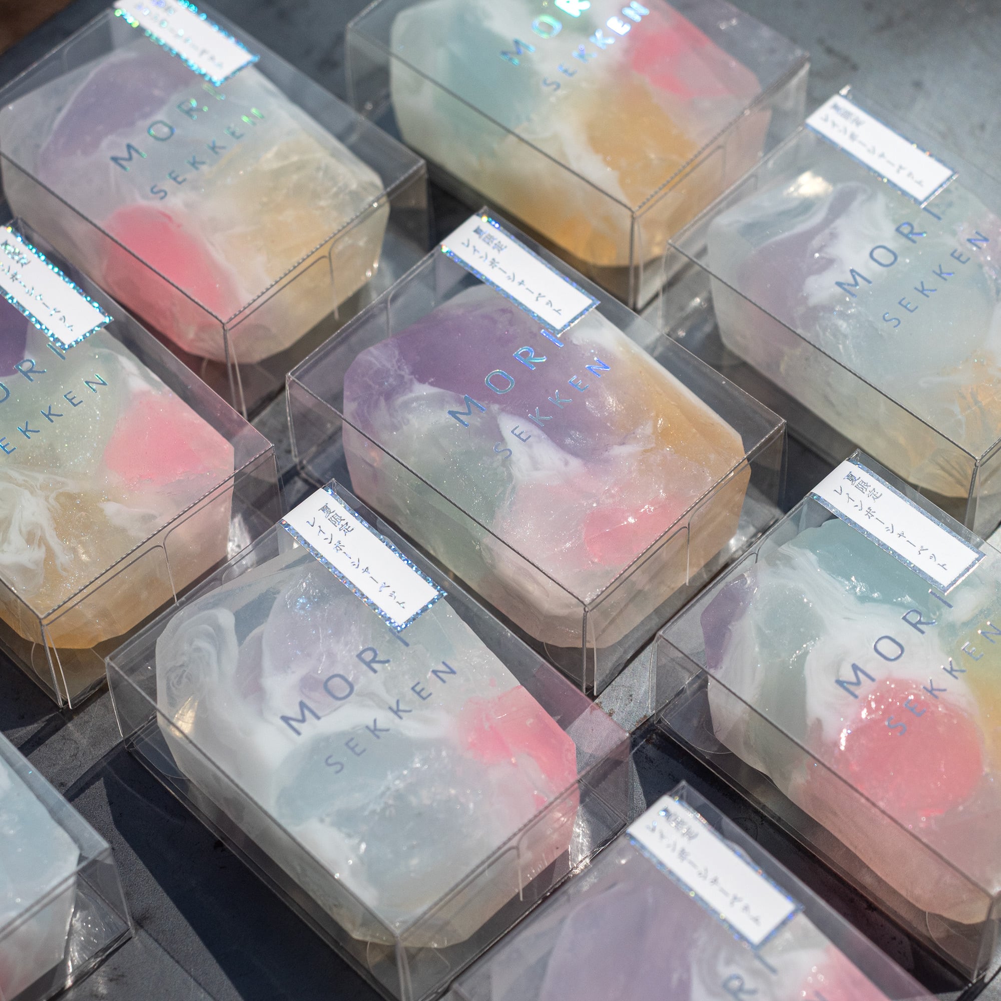 夏限定宝石石鹸 | 森石鹸