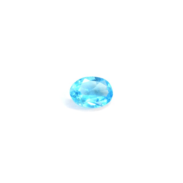 ネオンブルーアパタイト マダガスカル産 0.14ct #JWS4202