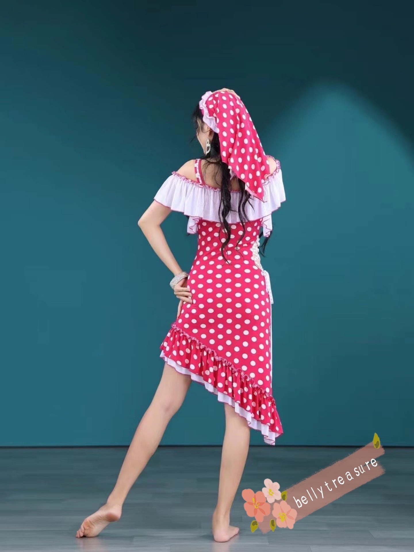 ミラーヤドレス 2カラー SANF A509-05 202111 | Belly Treasure®︎