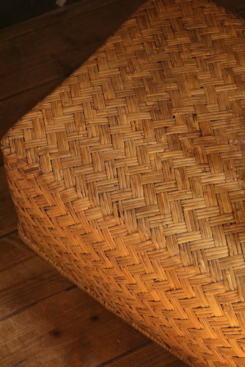 №077 大きな行李 収納 古道具 道具箱 時代もの 古雑貨 54609