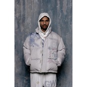 【暖かさUP】ストリートGRAF&WU AK47天使中綿ジャケット T1294