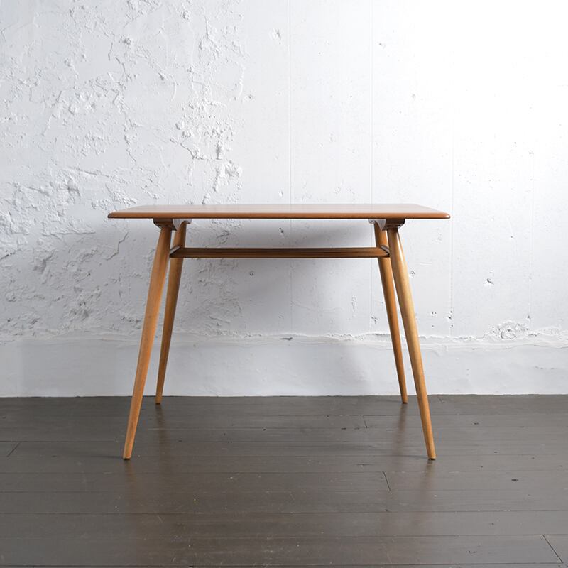 【希少】ERCOL アーコール ブレックファストテーブル ダイニングテーブル Ercol Breakfast Table（Square）/ アーコール ブレックファースト