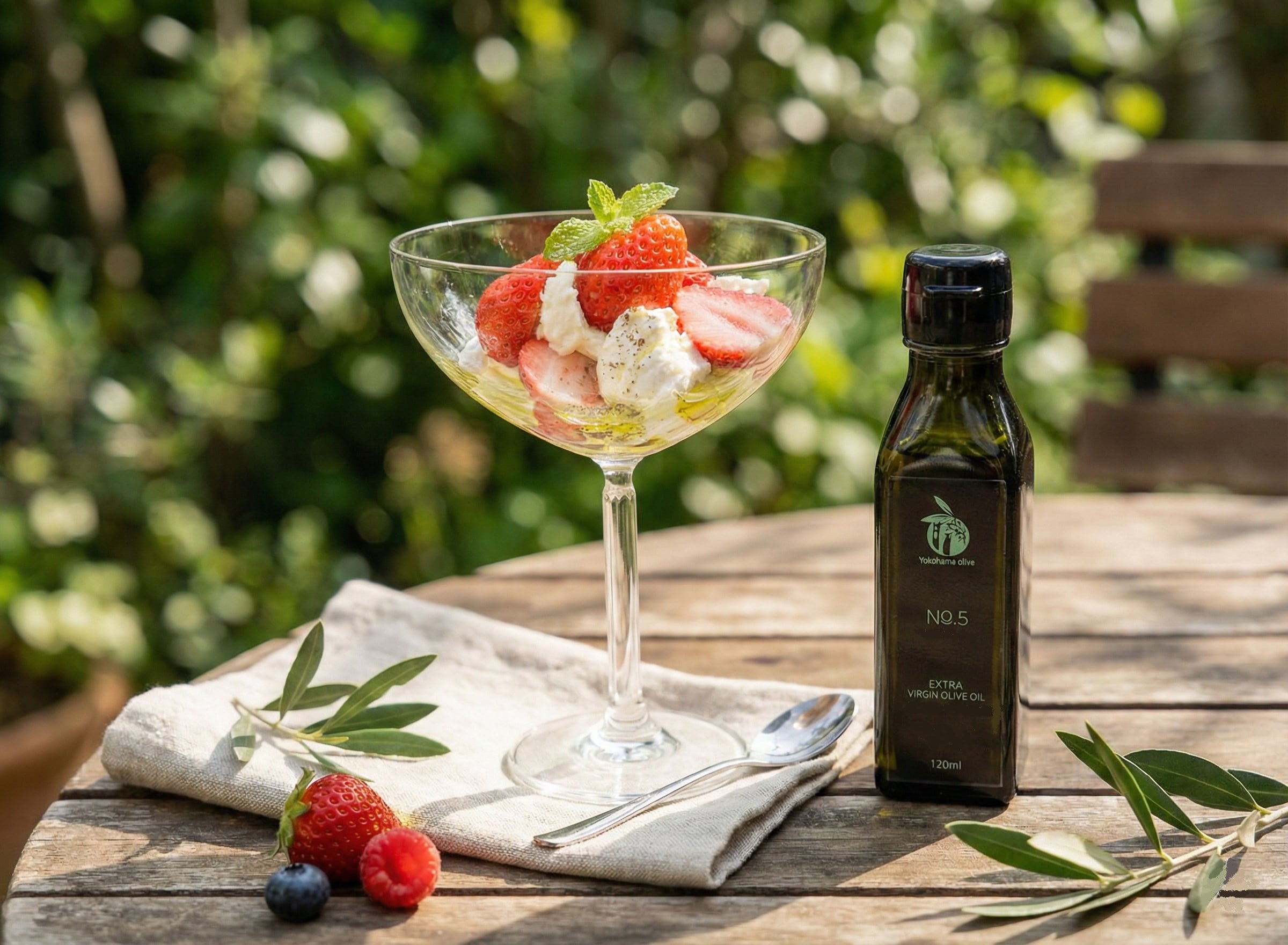 【バレンタイン特集】横浜オリーブ  No.5 Viento Fresco エクストラバージンオリーブオイル 120ml