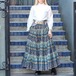 *SPECIAL ITEM* USA VINTAGE PATTERNED OVER WIDE DESIGN SKIRT/アメリカ古着総柄オーバーワイドデザインスカート