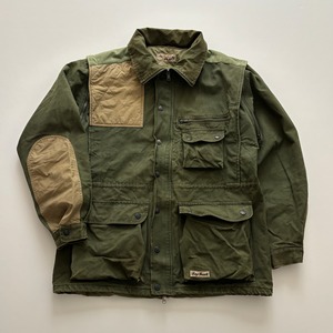 -USED- 70-80s Made in Italy FILA × Luigi Franchi Hunting Field Jacket -Olive- [M]