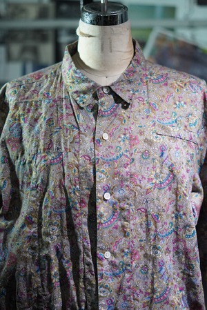 UNDER COVER COTTON PAISLEYS SHIRT / d.a.v.f期