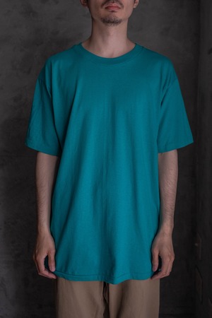 1990s Hanes Tシャツ ターコイズ DEADSTOCK