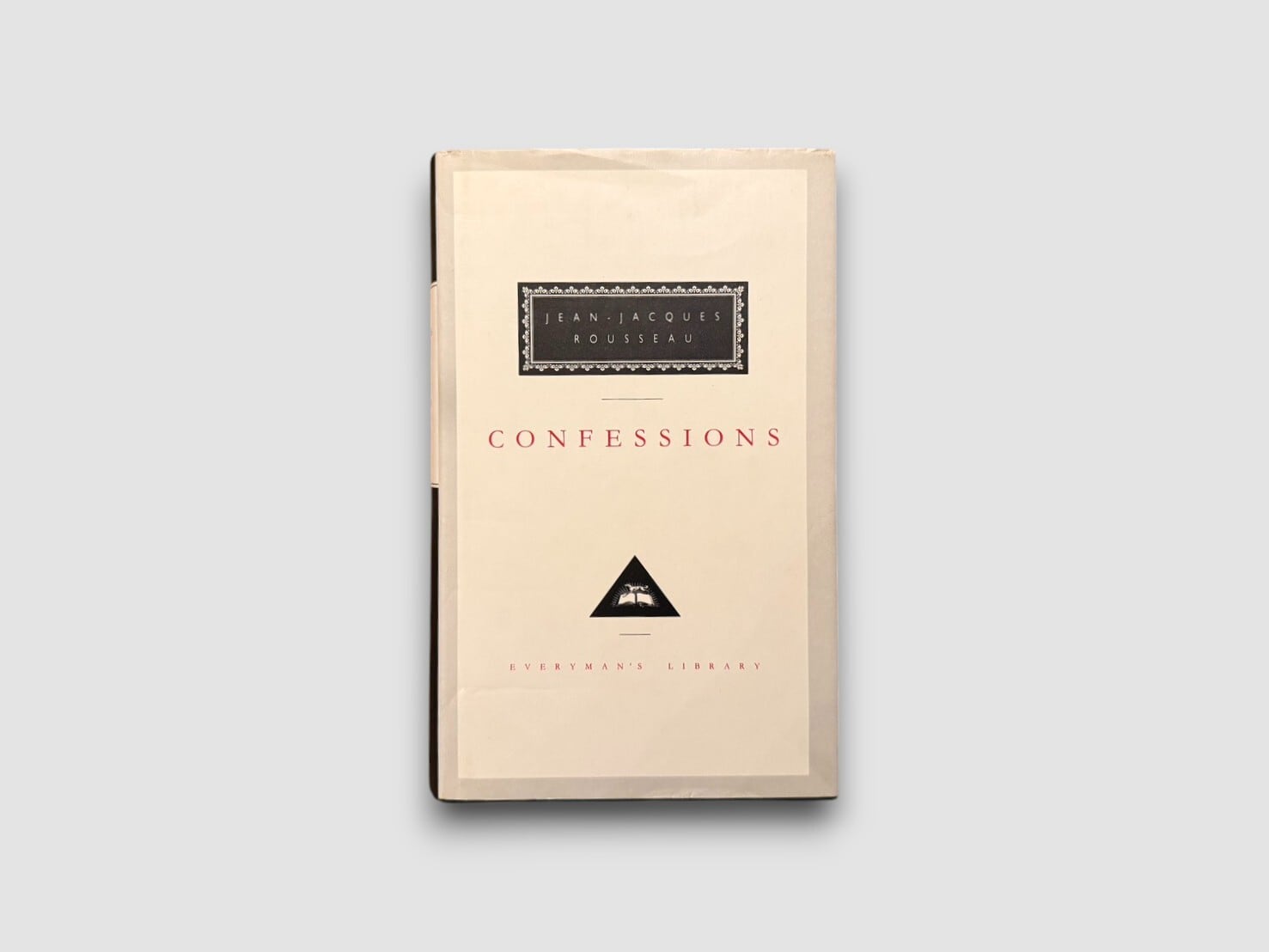 【SFF198】【EVERYMAN'S LIBRARY】Confessions(1992) /Jean-Jacques Rousseau