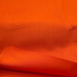 ★TC273◆2m◆綿ポリエステル混コシ感ありツイル生地◆オレンジ