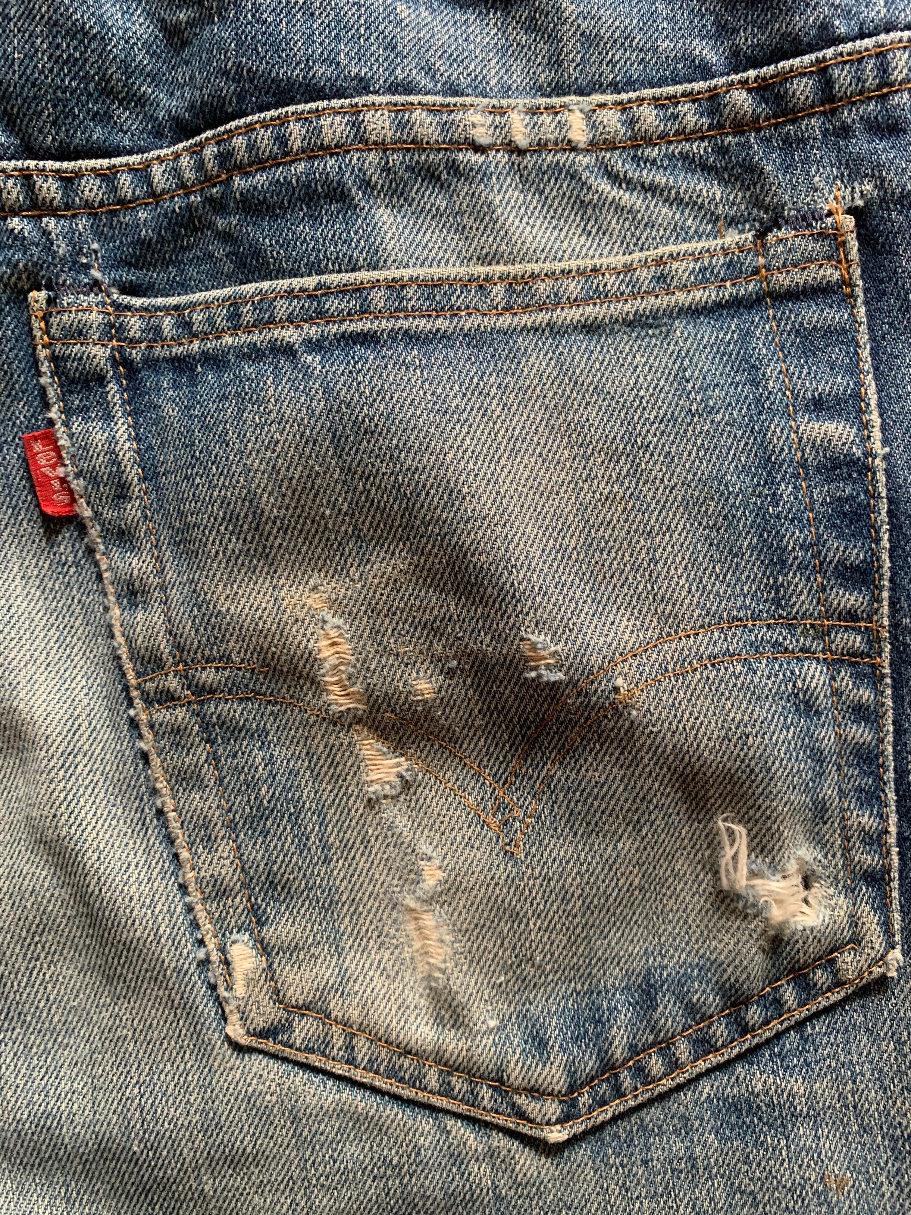 70's Levi's 517 シングル  デニムパンツ 16ボタン 実寸(33.5ｘ29位)