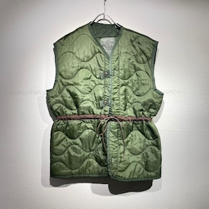 remake U.S.army quilting liner vest (SMALL) "E"