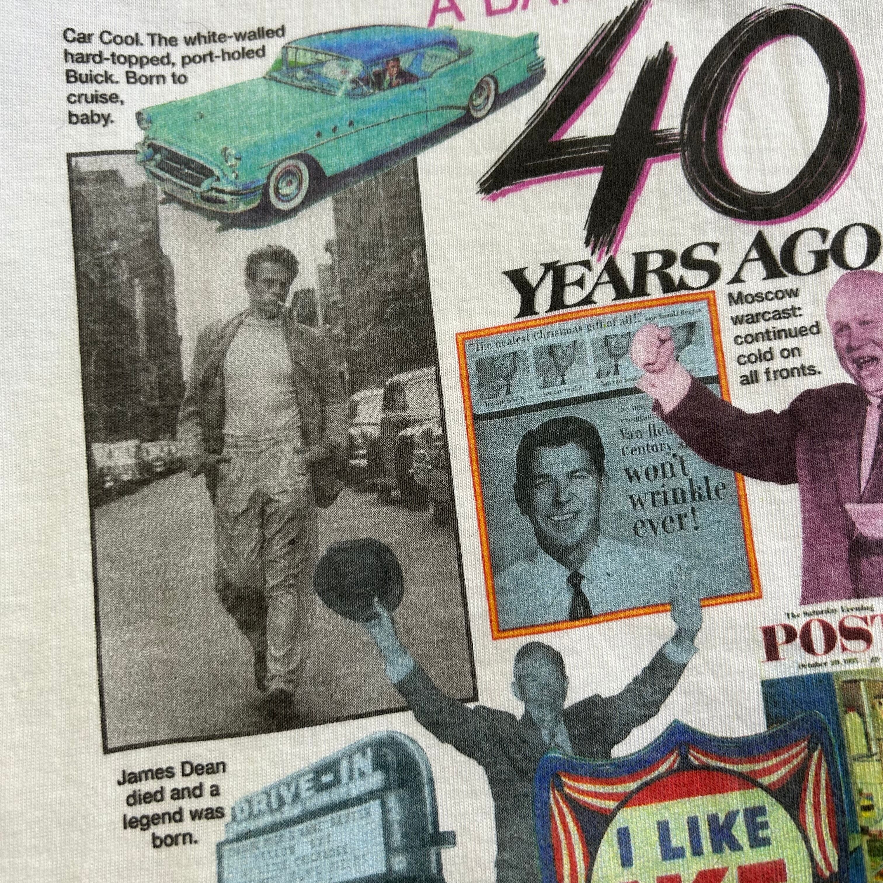 Dead Stock!! 90s A Banner Year 40 Years Ago T-shirt【仙台店 