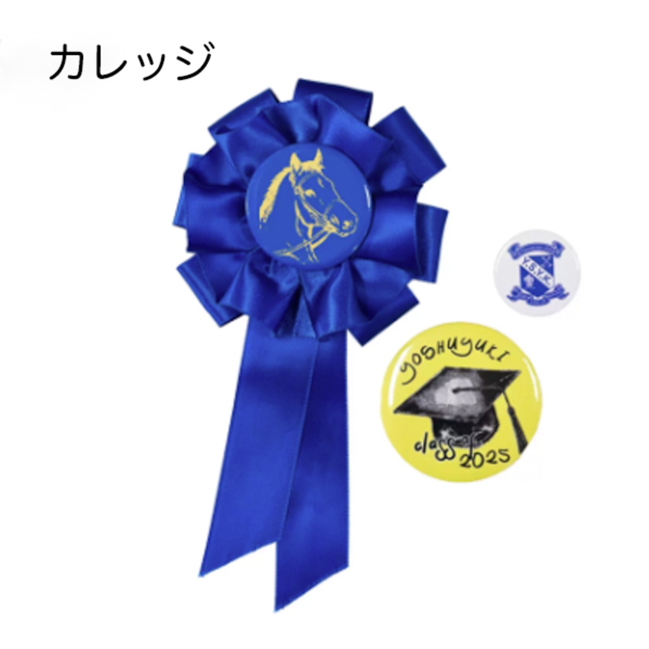 【3pattern】リボンとエンブレムの詩学ブローチセット 《B0048》