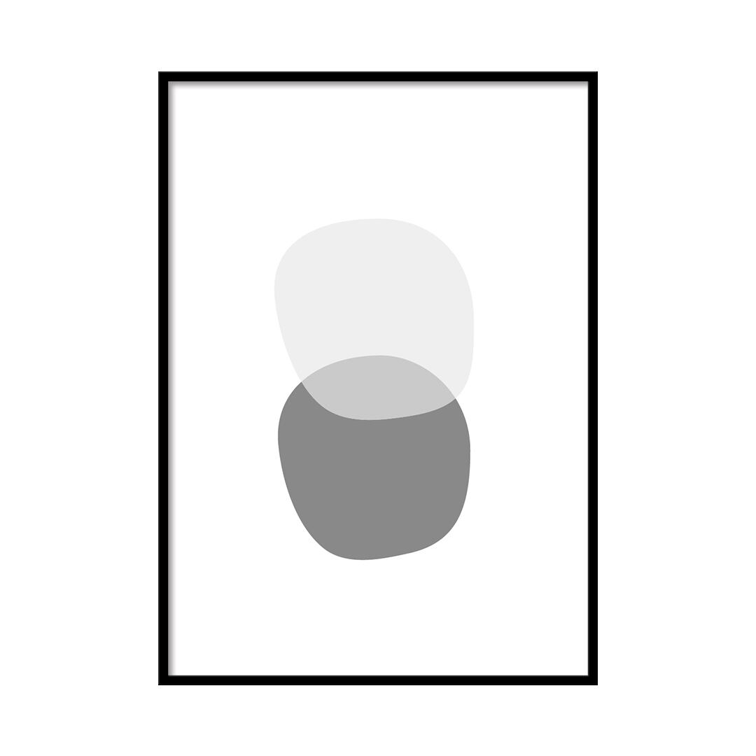 A0046/北欧モダン/アートポスター【 A4 / A3 / A2 / A1 サイズ・フレーム 付きに変更可 】