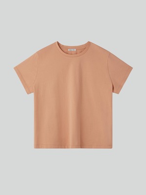[RECTO][WOMEN] RECTO LOGO CAP SLEEVE TOP (SALMON) 正規品 韓国ブランド 韓国通販 韓国代行 韓国ファッション レクト 日本 店舗