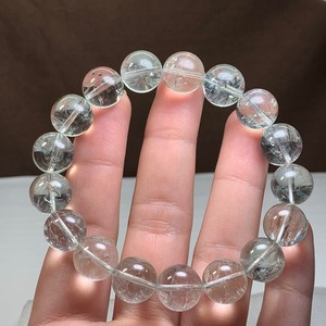 1.グリーンアメジスト・プラシオライト ブレスレット