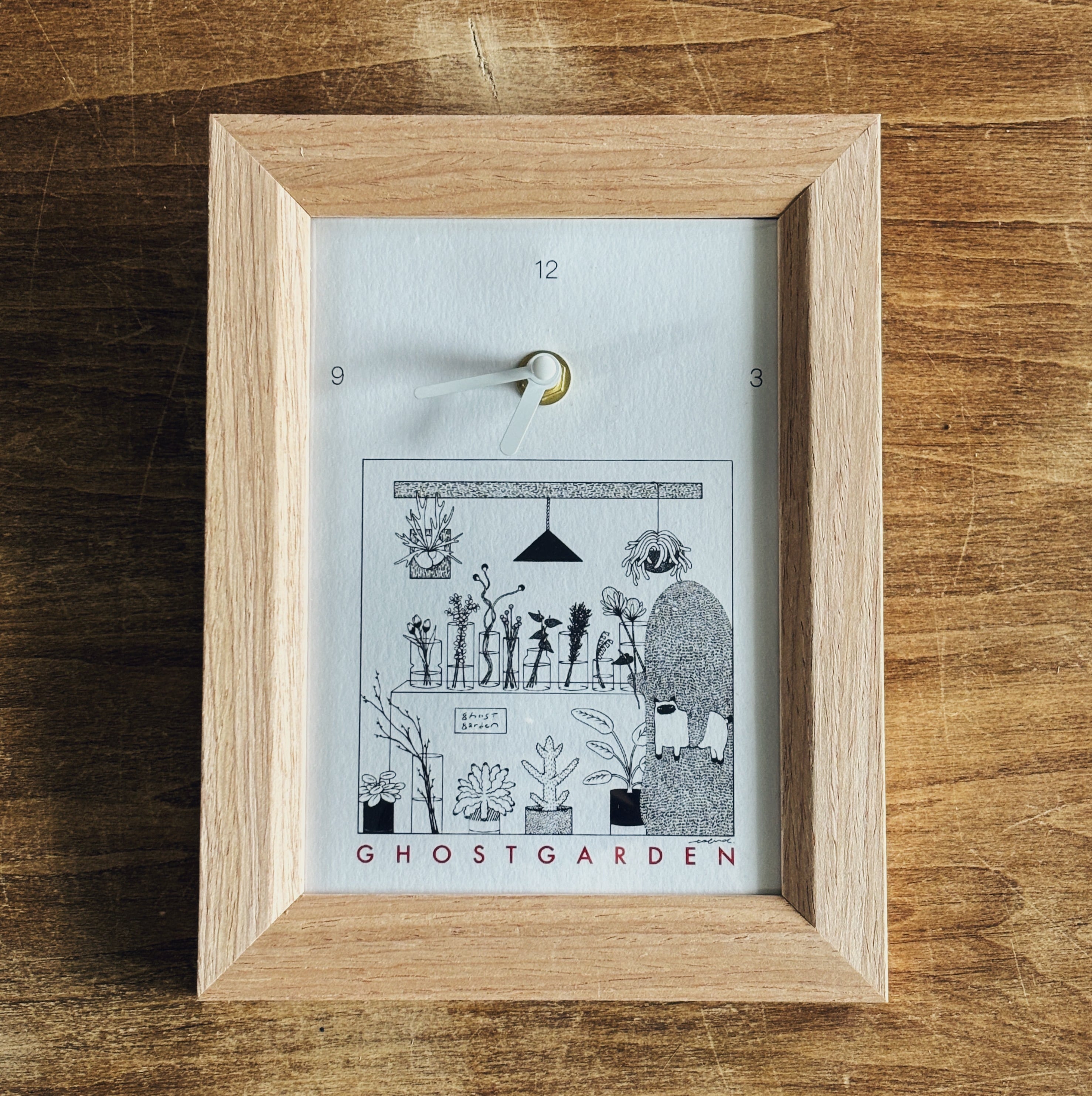 乗馬の掛け時計 WALL CLOCK 「旅の馬 morning」(掛け時計) | greenis shop