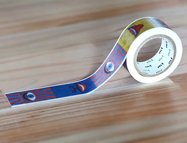 【廃番】mt×横尾忠則　eye and mouth　20mmマステ　MT16