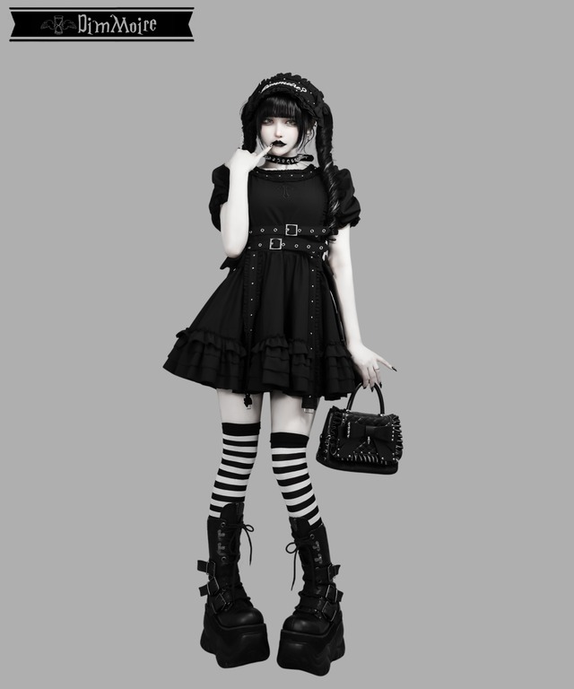 妄愛ホイップワンピース【Black】