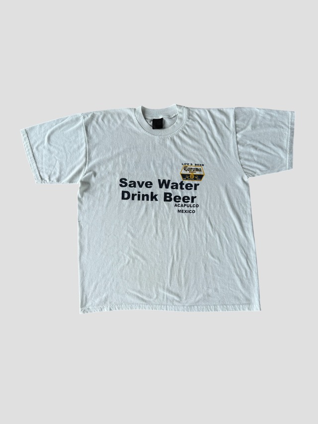 -Corona Extra- Vintage 90s XL Print T-shirt