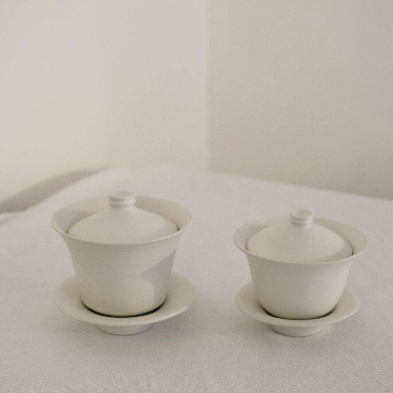 田中直純さん 蓋碗 ホワイト田中直純 NAOZUMI TANAKA 蓋椀 小 | les