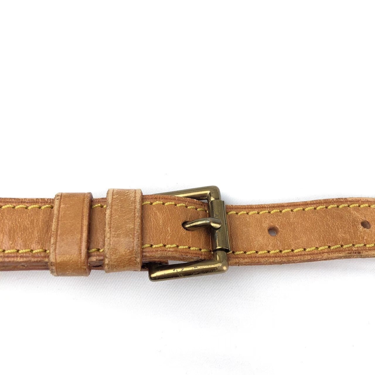 中古】ルイヴィトン LOUIS VUITTON ヌメ革 ショルダーストラップ