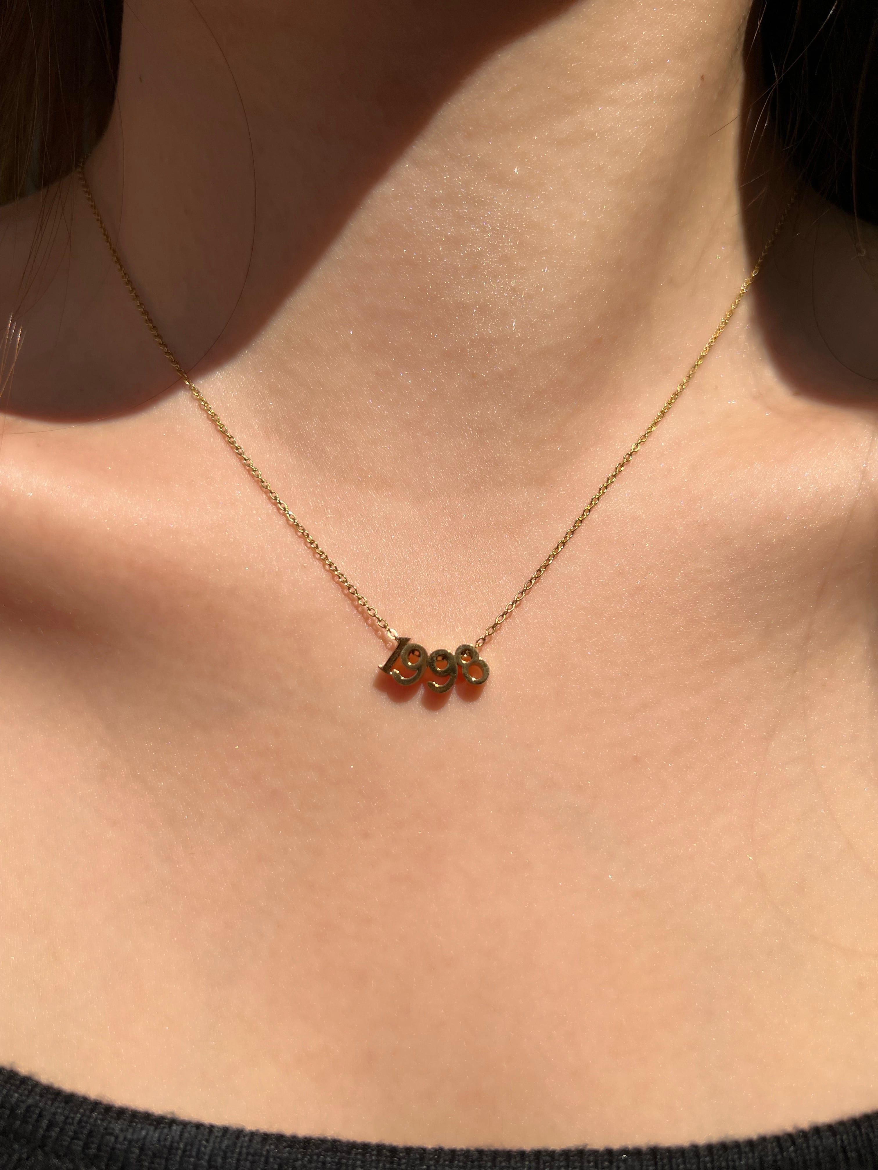 4桁まで】number necklace | Larme.