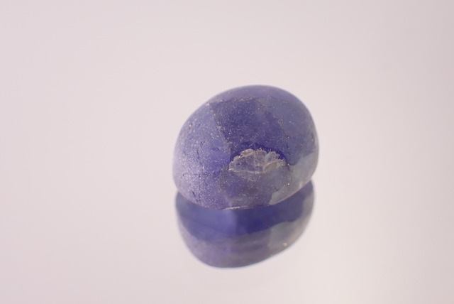 【研磨セット】未研磨タンザナイト　8.15ct　[D11‐61]