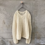 Openwork knit cardigan