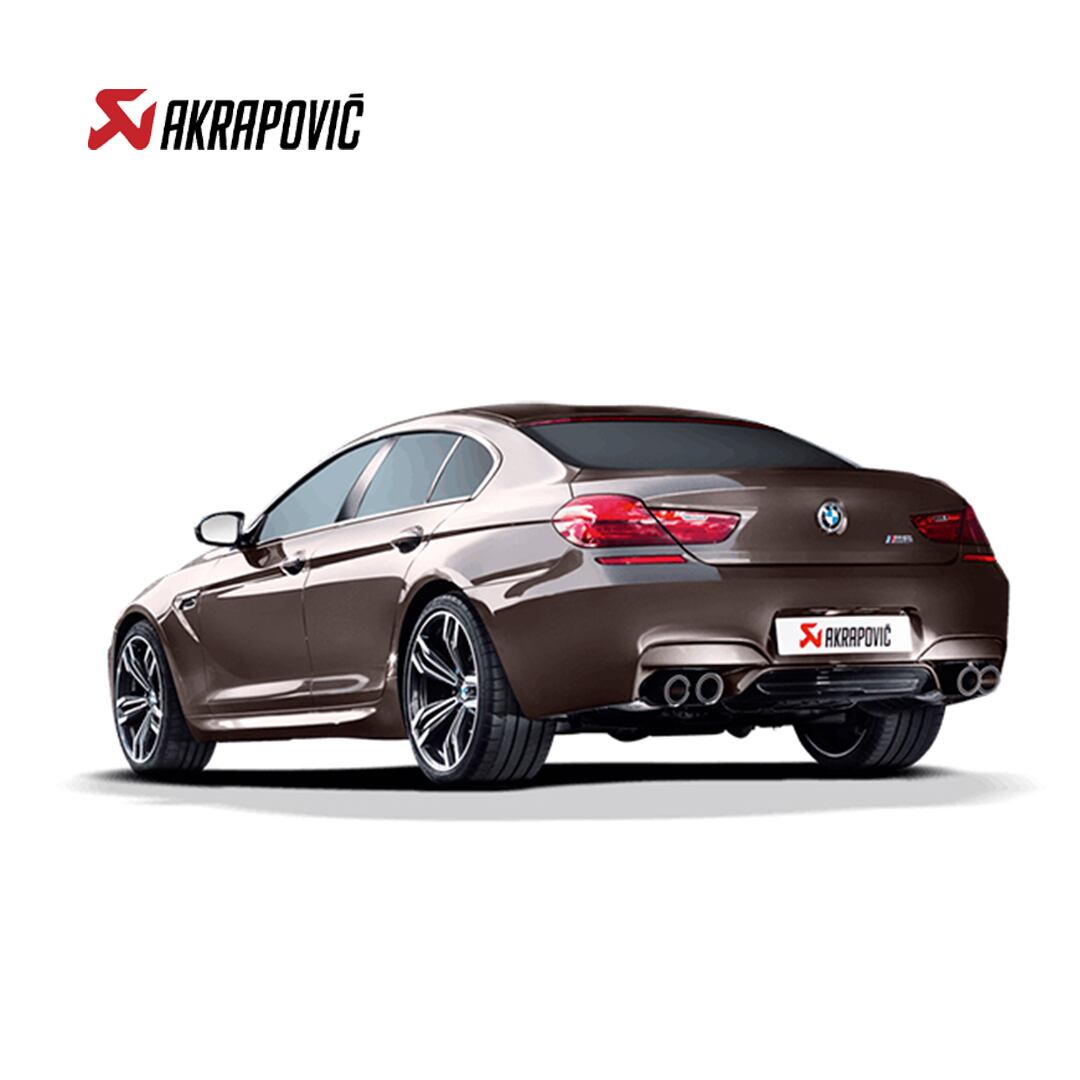 AKRAPOVIC BMW / ビーエムダブリュー M6 Gran Coupe (F06) Tail pipe Set -Carbon)