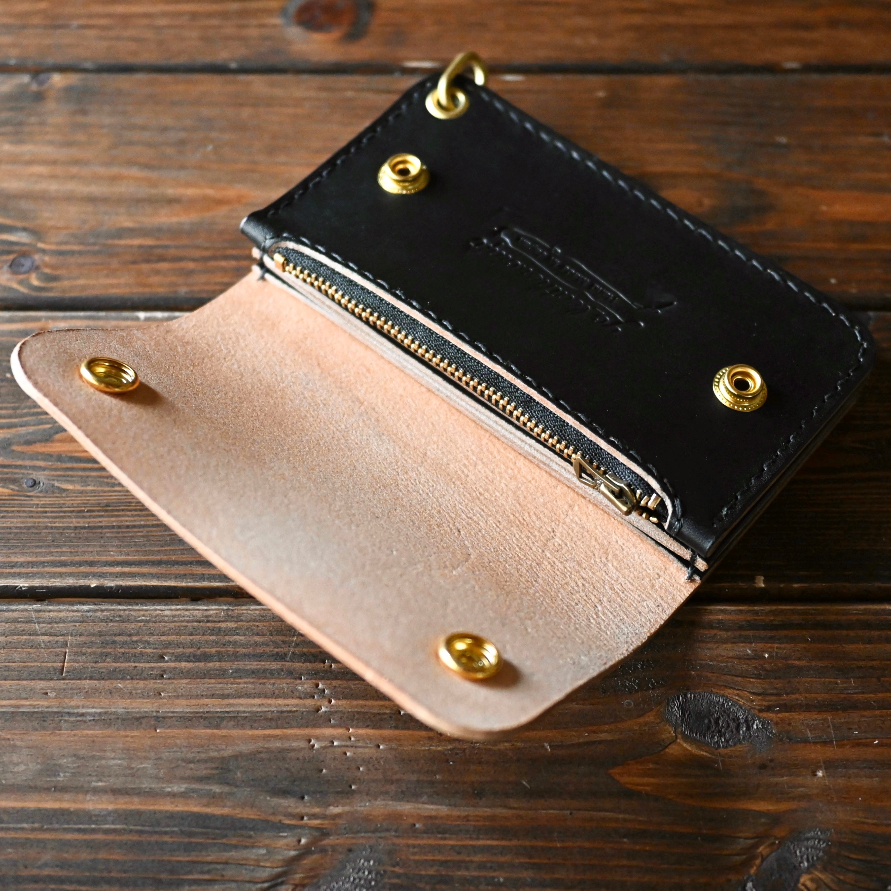 カスタムオーダー Trucker Wallet-01】 | yc_leather.craft