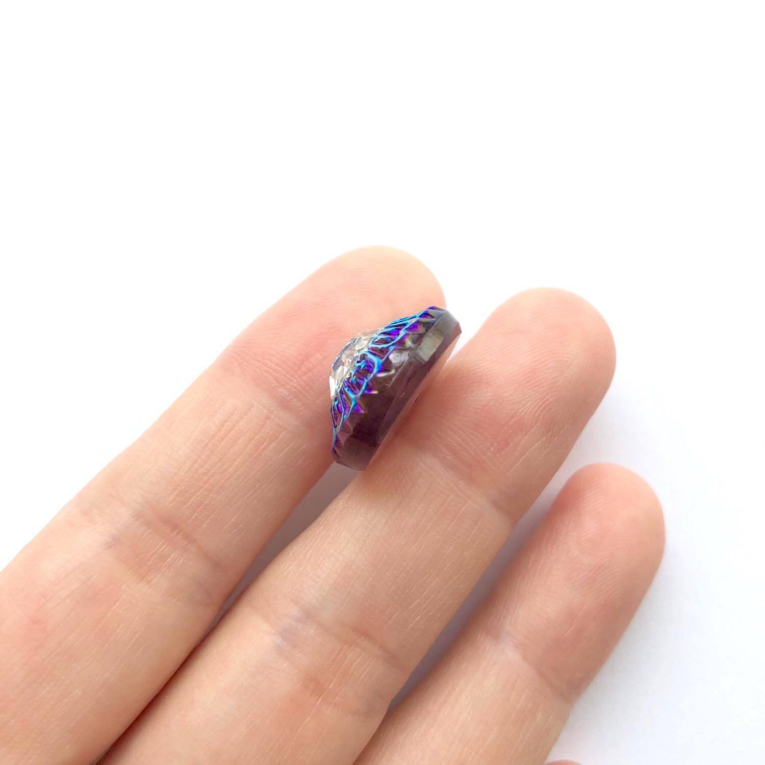再入荷〉キラキラビジューのチェコガラスカボションM（17mm） | Dua