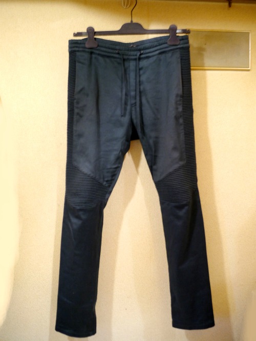 極美品◆BALMAIN バルマン イージー バイカー パンツ◆デニム
