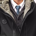 Zip-up Hip-length Hooded Jacket ◇3color H0933