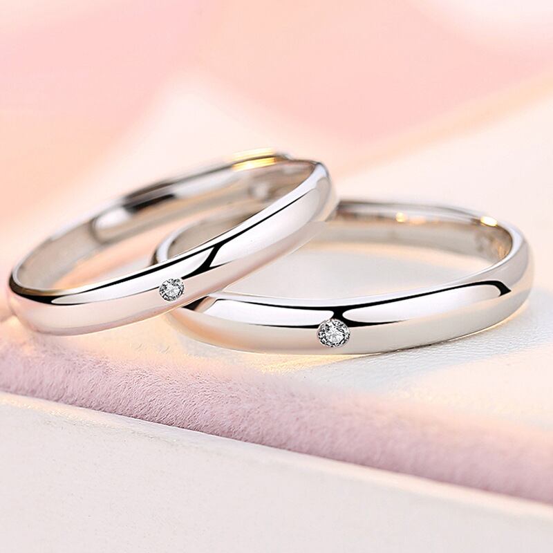 カップルペアリング フリーサイズ【セット】結婚指輪 S 925 シルバー