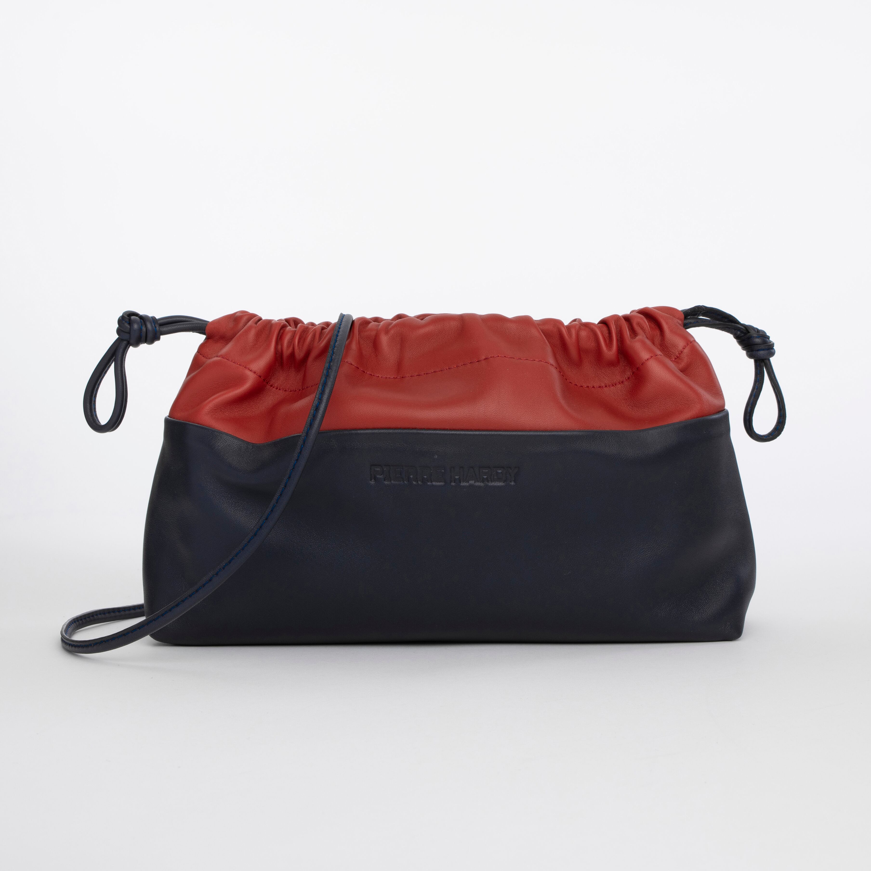 PIERRE HARDY TWIN CLUTCH RUST NAVY