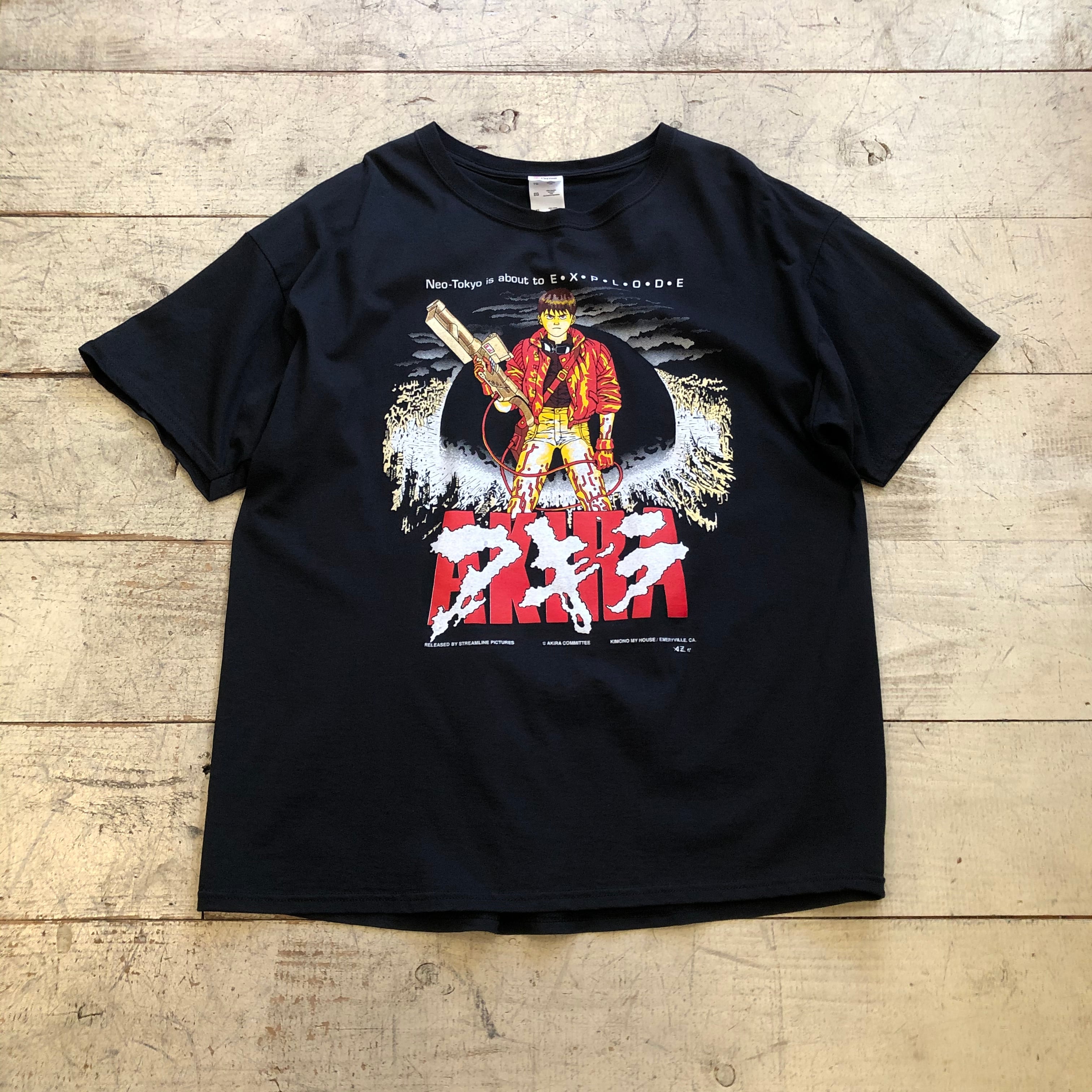 00s kimono my house AKIRA アキラ Tシャツ 黒