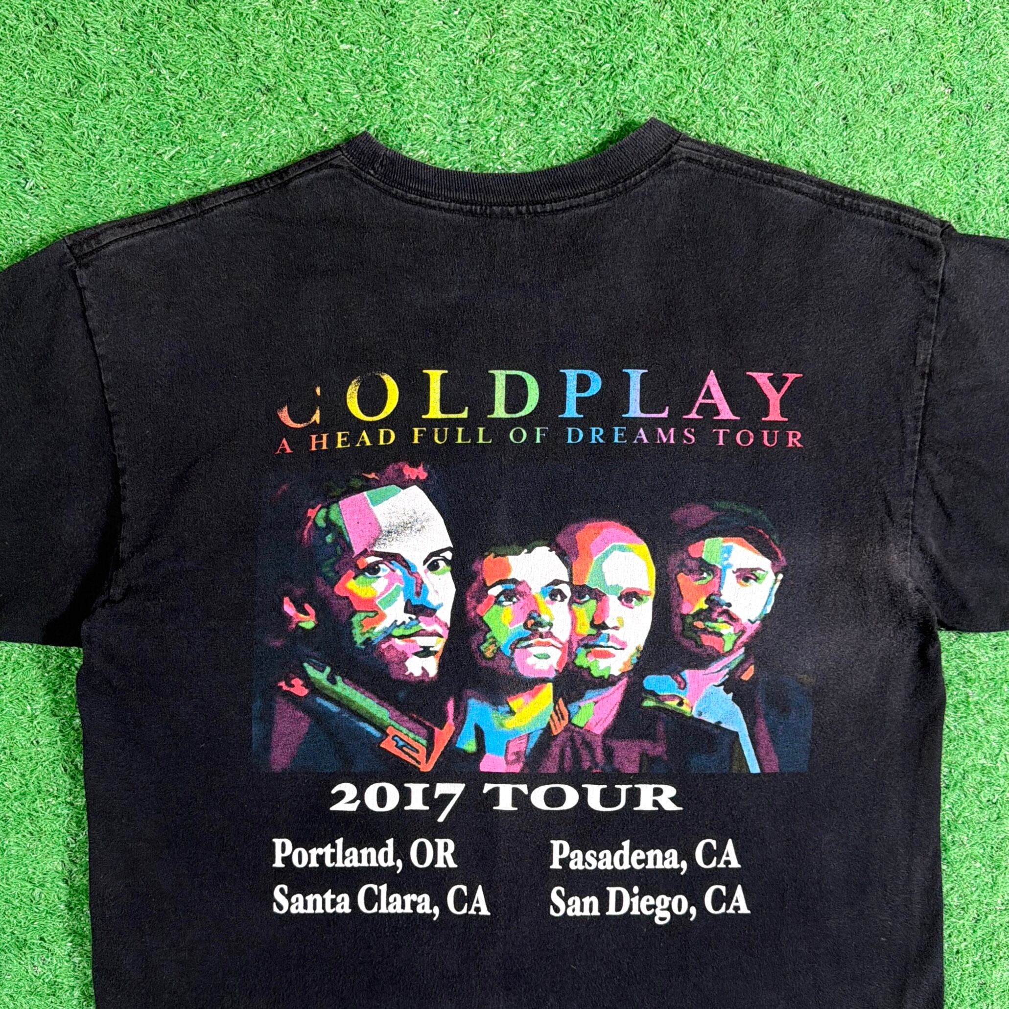 Men's】2017 COLDPLAY ツアー Tシャツ / 古着 ティーシャツ T-Shirt