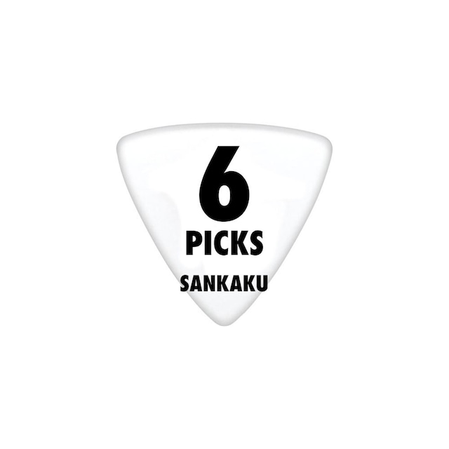 SANKAKU 6枚入り ( ¥92 / 1pick ) 【ECO PICK】