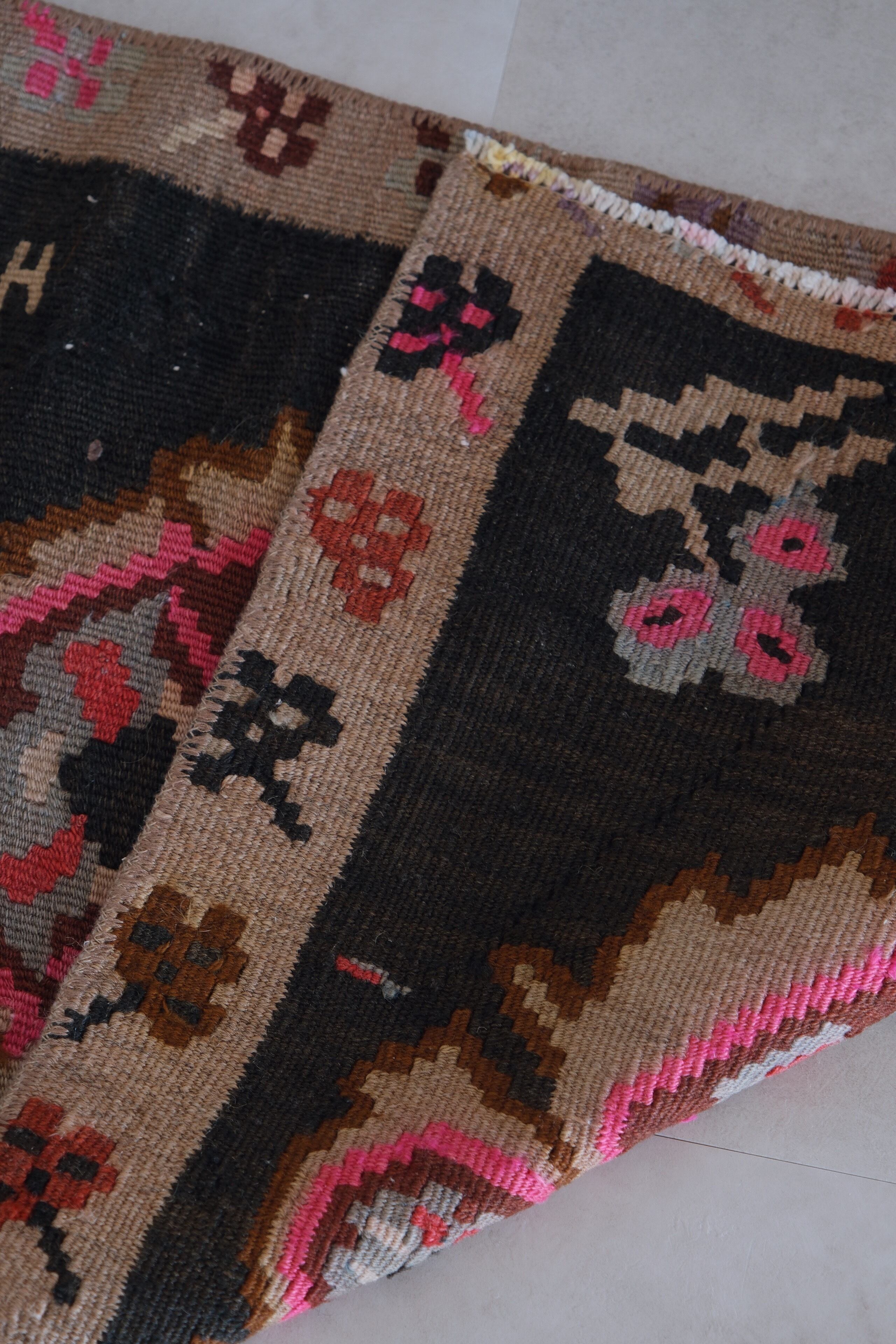 Vintage Kilim Rug 48*77【S136】 | OoKE vintage