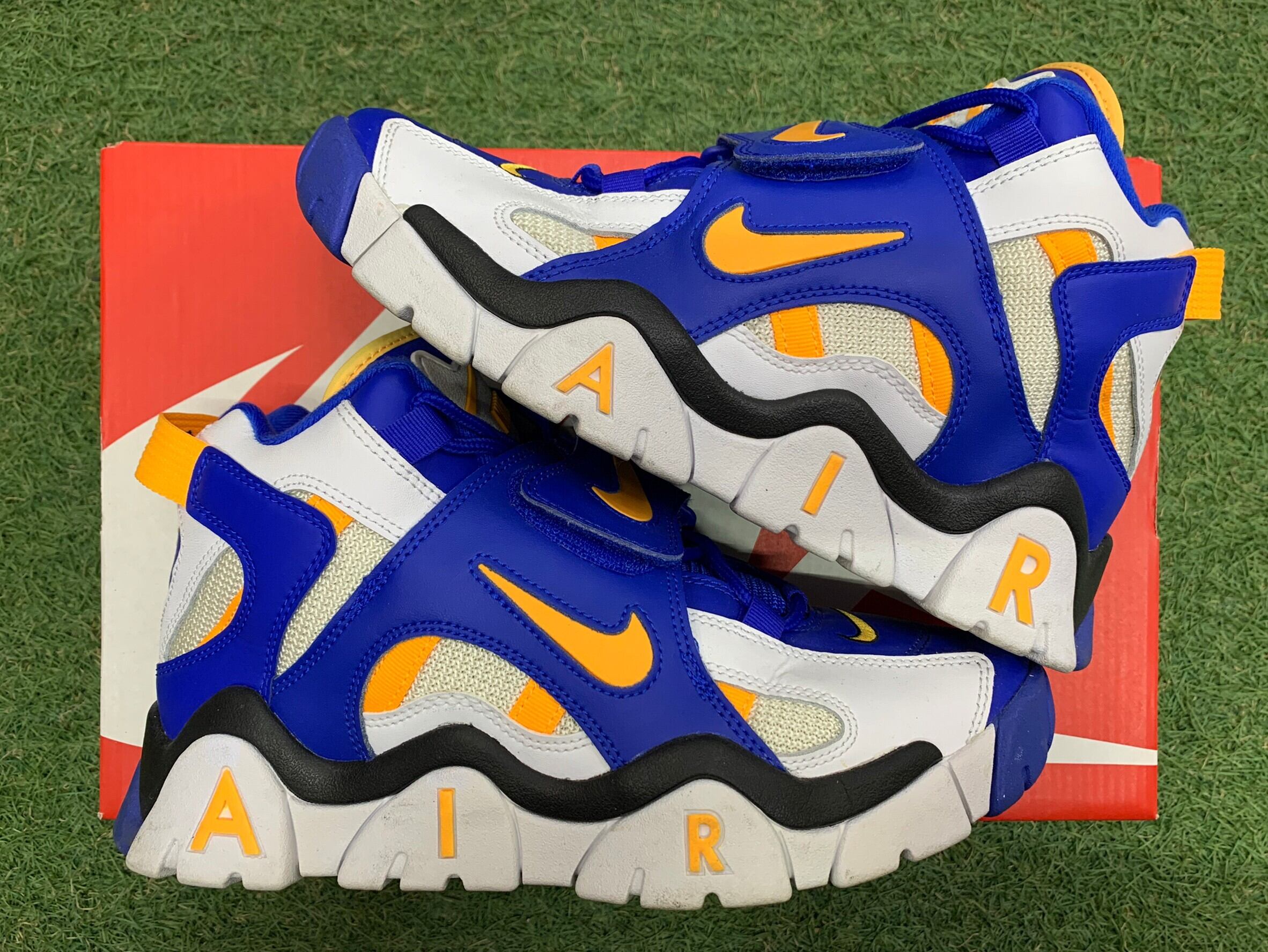 NIKE AIR BARRAGE MID RACER BLUE AT7847 