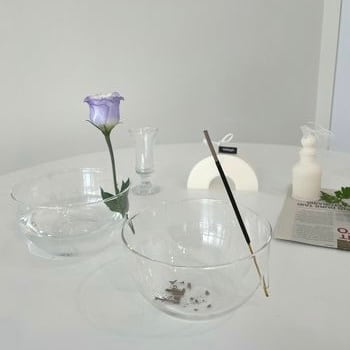 glass cup incense holder / ガラス コップ インセンスホルダー お香立て キャンドル 韓国 インテリア 雑貨