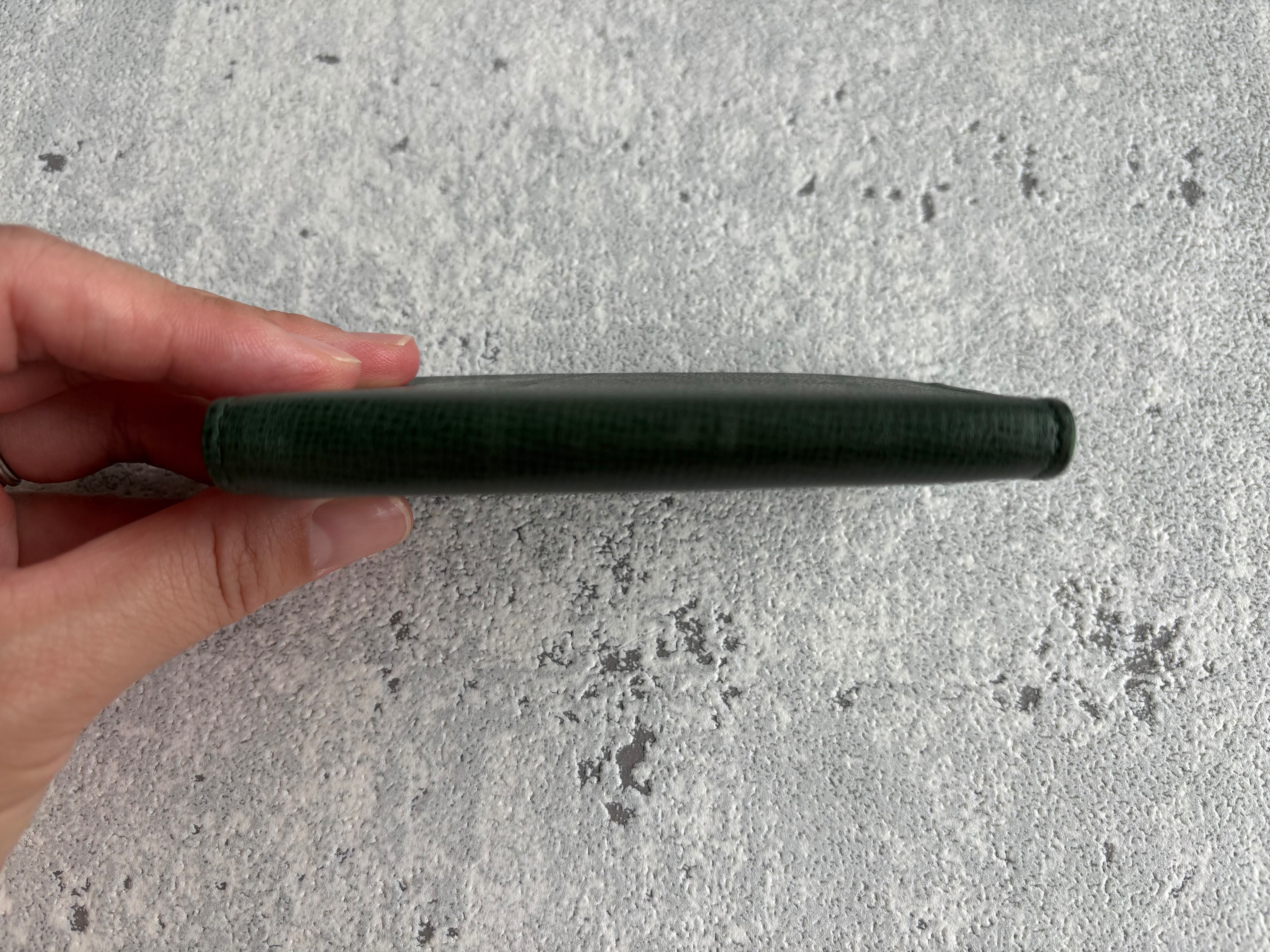 CELINE トリオンフ型押し キーケース グリーン | Petit luxe Vintage