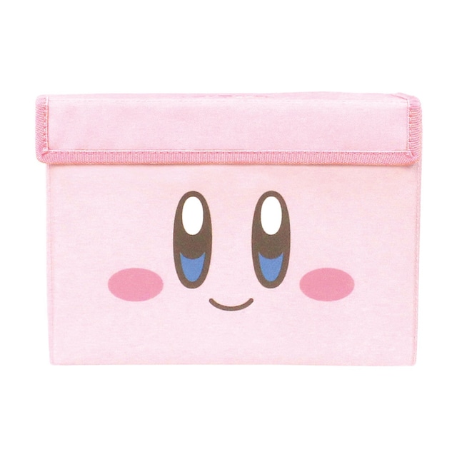 星のカービィフタ付き折りたたみ収納ボックスカービィ/フェイス(5256887)