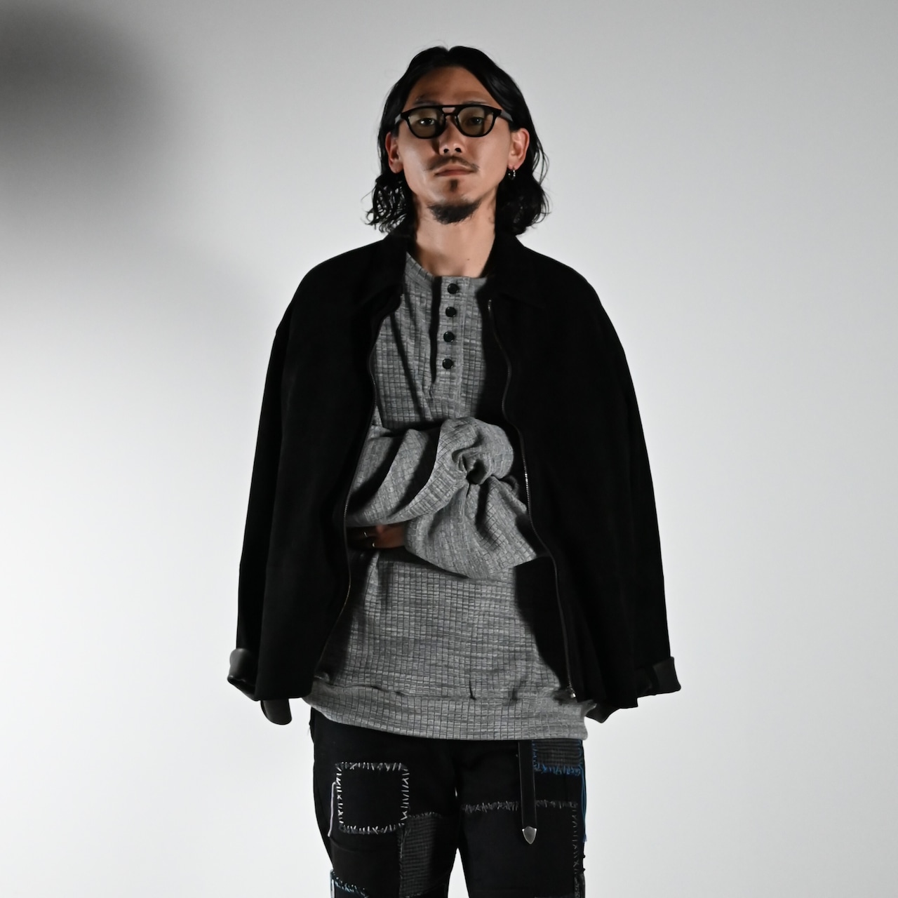 barbell object(バーベルオブジェクト)再入荷、leather jktコーディネート