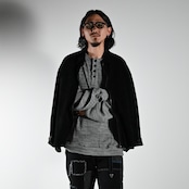 barbell object(バーベルオブジェクト)再入荷、leather jktコーディネート